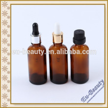 Amber Glass Dropper Bottles